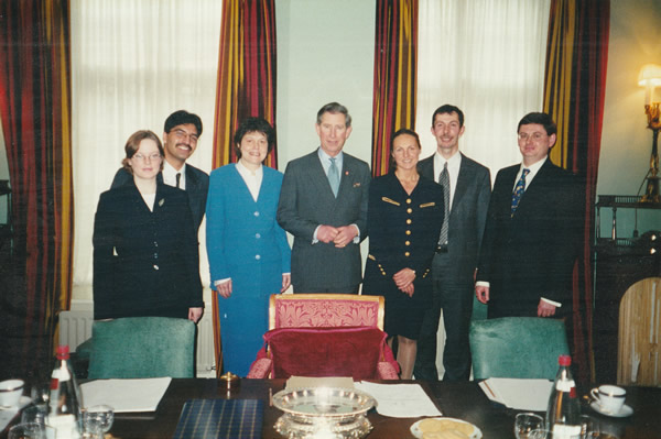 research with King Charles